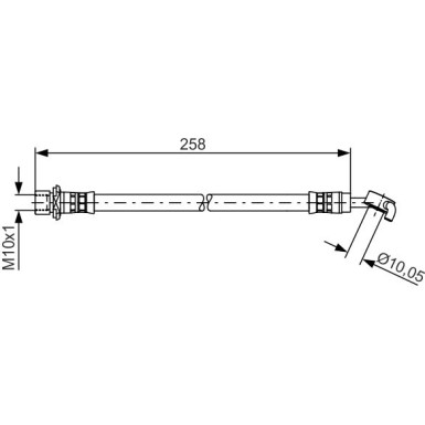 Bremsschlauch | TOYOTA | 1987481466