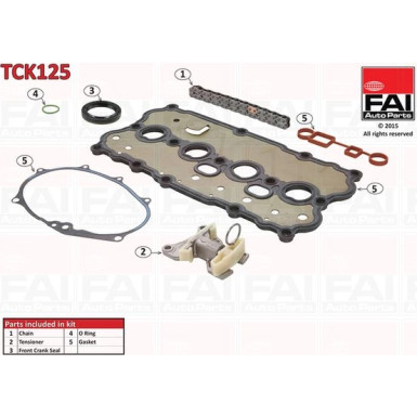 Steuerkettensatz | TCK125