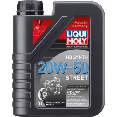 Liqui Moly Motorbike HD Synth 20W-50 Street 1 l | 3816 | 1L Kanister Kunststoff