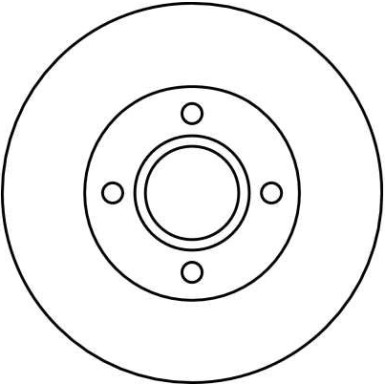 Bremsscheibe Ford P. Focus | DF4036