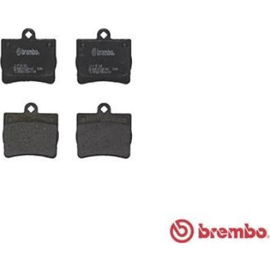 BREMBO Bremsklötze HA | MERCEDES C, E-Klasse 93-00 | P 50 024