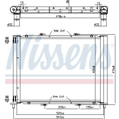 Wasserkühler PKW | RENAULT Clio II 01 | 637626