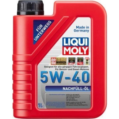 Liqui Moly Nachfüll-Öl 5W-40 1 l | 1305 | 1L Dose Kunststoff