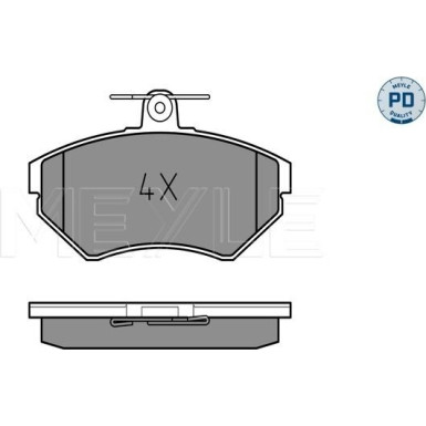 Bremsbelagsatz Vw S. A4 94-/ Passat 96- Ohne Sensor | 025 219 4519/PD