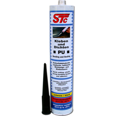 STC 1K - PU Kleben und Dichten schwarz 310ml | 7720