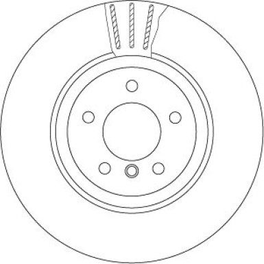 Bremsscheibe Bmw T. E60/E63 04 | DF6624S