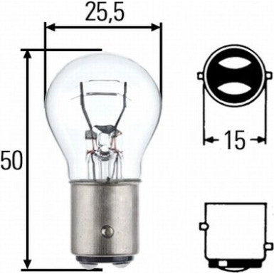 HELLA Glühlampe | 8GD 002 078-123