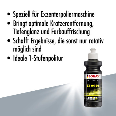 SONAX | ProfiLine EX 04-06 silikonfrei 250ml | 02421410