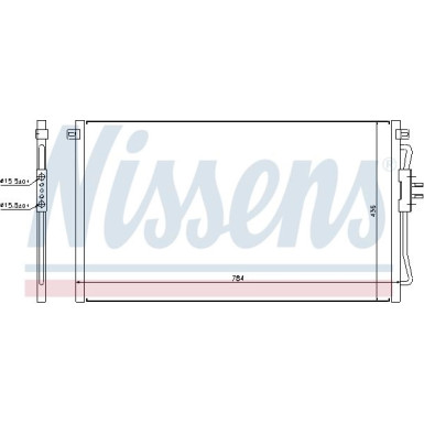 Kondensator PKW | CHRYSLER Voyager III 00 | 94716