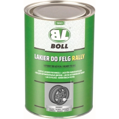 Boll Lack für Fahrzeugfelgen Rally silber Dose 1L | 001426