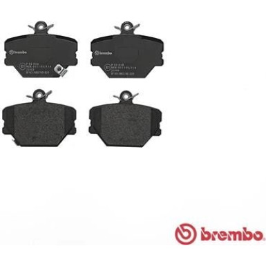 BREMBO Bremsklötze VA | SMART Crossblade, ForTwo 00-07 | P 50 038