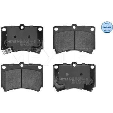 Bremsbelagsatz Mazda S. 323/Demio 89- Mit Sensor | 025 216 5415/W