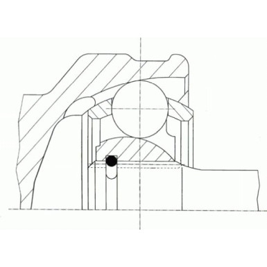 Gelenksatz Radseitig | AUDI,SEAT,SKODA,VW A3,Q3 03 | 25225