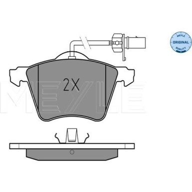 Bremsbelagsatz Vw P. T4 05/97- Mit Sensor | 025 210 3419/W