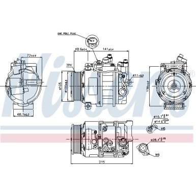 Kompressor PKW | MERCEDES E-Klasse W211 02-09 | 89520