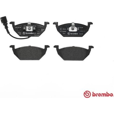 BREMBO Bremsklötze VA | AUDI,SEAT,SKODA,VW 99 | P 85 072