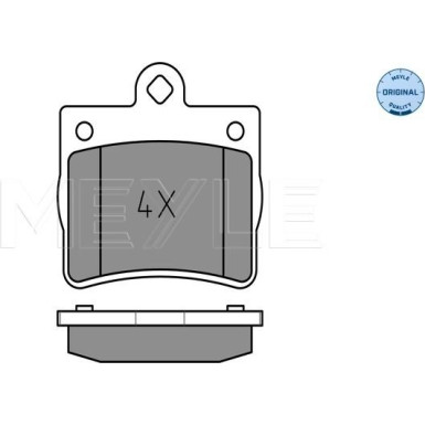 Bremsbelagsatz Db T. W202 C180-22 | 252190015