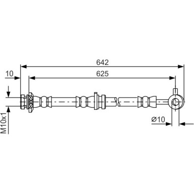 Bremsschlauch | NISSAN,RENAULT | 1987481573