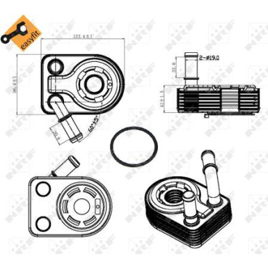 Ölkühler, Motor“L | 31311