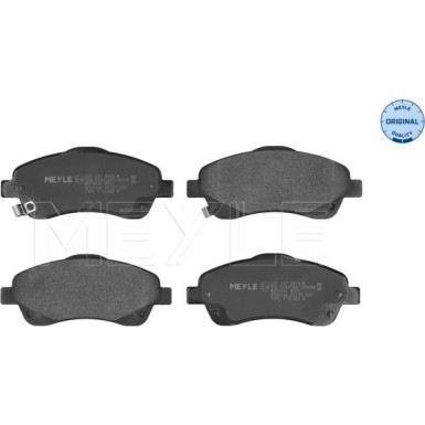 Bremsbelagsatz Toyota P. Avensis/Corolla 03-09 Mit Sensor | 025 237 6819/W