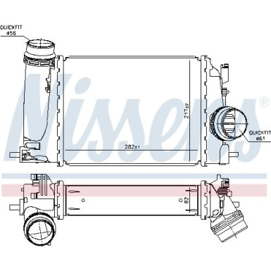 Ladeluftkühler PKW | Nissan Qashqai 13 | 961120