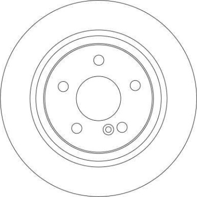 Bremsscheibe Db T. W211/W212 02 | DF4270