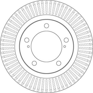 Bremsscheibe Toyota P. Landcruiser 08 | DF6239S