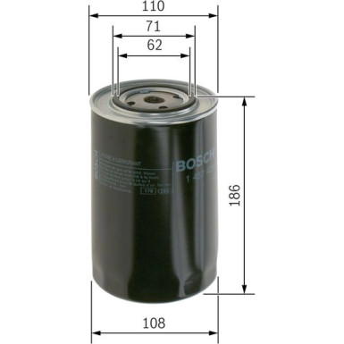 Kraftstofffilter | FIAT,NEW HOLLAND,IVECO 50 | 1457429681