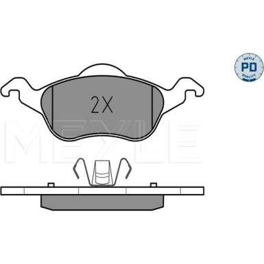 Bremsbelagsatz Ford P. Focus 1.4-2.0 10/98 | 025 231 5419/PD