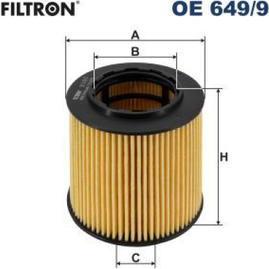 FILTRON Ölfilter | OE 649/9