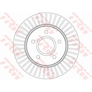 Bremsscheibe Chrysler P. Grand Voyager 2.8 Crd 07 | DF6253S