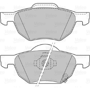 VALEO Bremsbeläge | 301824
