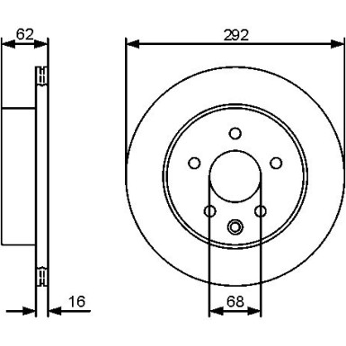 Bremsscheibe | NISSAN,RENAULT | 0 986 479 C12