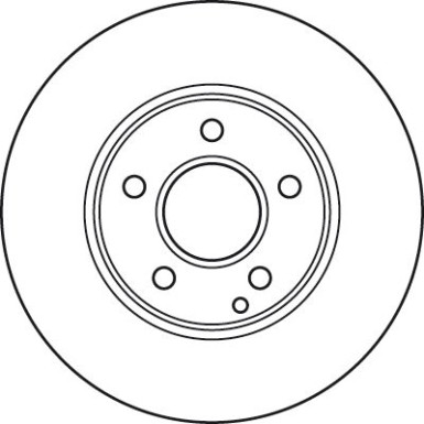 Bremsscheibe Db P. W204 07 | DF4947