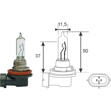 Glühlampe H9 12V/65W Pgj19-5 1St | 002548100000