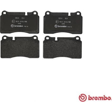 BREMBO Bremsklötze VA | VW Touareg 02-18 | P 85 110