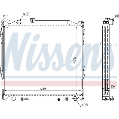 Wasserkühler PKW | TOYOTA Land Cruiser | 64637A