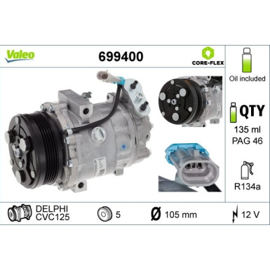 VALEO Kompressor | 699400