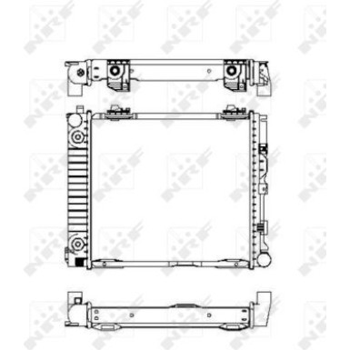 NRF Motorkühler | 507676