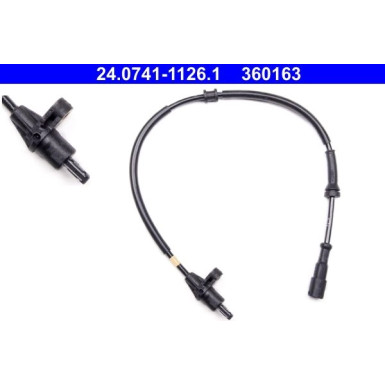 ATE ABS Sensor | 24.0741-1126.1