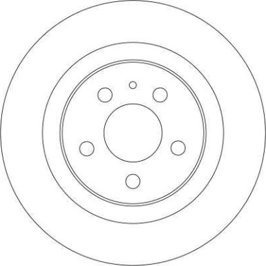 Bremsscheibe Peugeot T. 807/C8 | DF4256