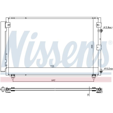 Kondensator PKW | Lexus LS 430 4,3i V8 08/00 | 940433