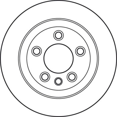 Bremsscheibe HA | AUDI Q7 VW Touareg 03-18 | DF4487S