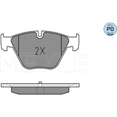 Bremsbelagsatz Bmw P. F10 10- 525-535 | 025 246 8820/PD