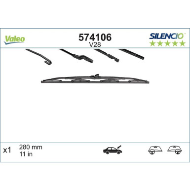 Valeo Silencio Standard | Austin MINI | 574106