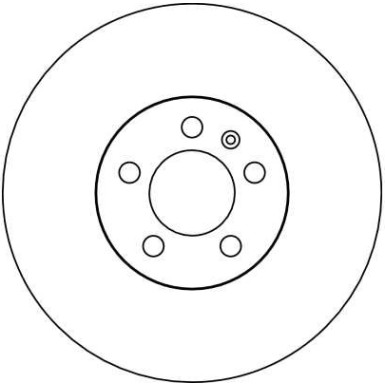 Bremsscheibe Vw P. A3/Golf4 | DF4027