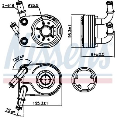 Ölkühler PKW | Fiat Stilo 01 | 90794