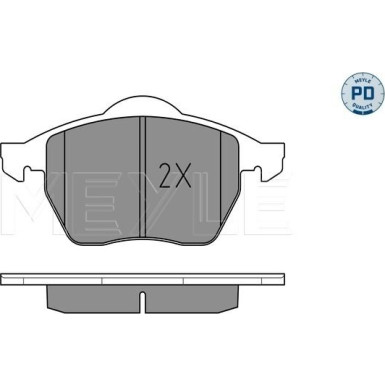 Bremsbelagsatz Vw P. Bora/Golf/Polo 1.8-2.8 97-10 | 025 233 9219/PD