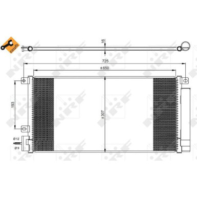 Kondensator, Klimaanlage | 350067