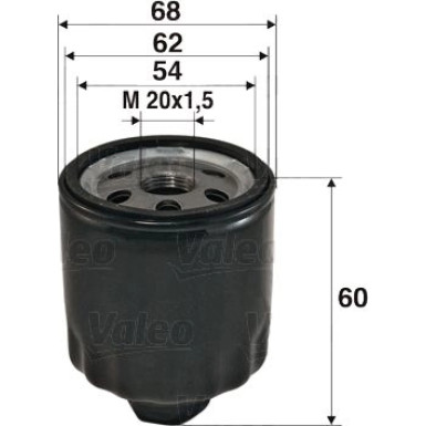 VALEO Ölfilter | 586011